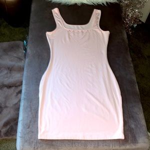 Light pink maxi dress